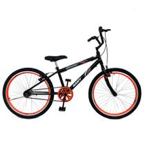 Bicicleta Aro 24 Masculina Juvenil/Infantil Rebaixada Rodas Alumínio Aero Reforçada