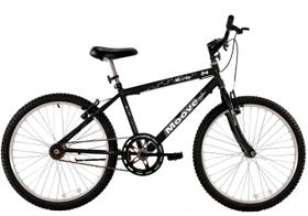 Bicicleta Aro 24 Masculina Menino Sem Marcha Preta