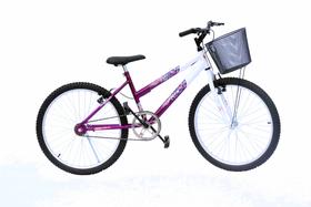 Bicicleta aro 24 onix fem sem marcha convencional violeta