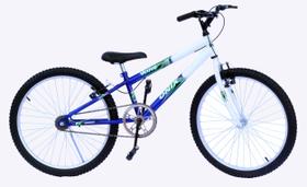 Bicicleta aro 24 onix masc sem marcha azul