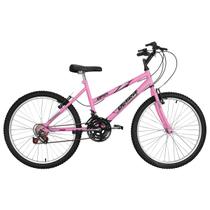 Bicicleta Aro 24 Ultra Bikes Feminina Freios V Brake