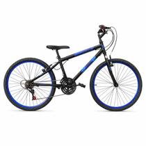 Bicicleta Aro 24 Urbana Forss Spike 18 Marchas Preta Bicicleta Aro 24 Urbana Forss Spike 18 Marchas Preta