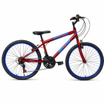 Bicicleta Aro 24 Urbana Forss Spike 18 Marchas Preta Bicicleta Aro 24 Urbana Forss Spike 18 Marchas Preta