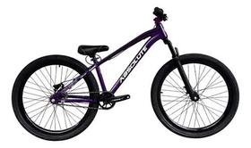 Bicicleta aro 26 Absolute Brutus Pro 3 Roxa Single Freio Hidráulico Aero
