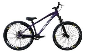 Bicicleta aro 26 Absolute Brutus Pro 3 Roxa Single Freio Hidráulico Vmaxx