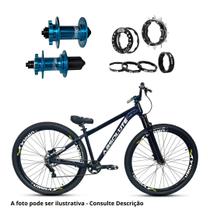 Bicicleta aro 26 Absolute Nero 5 Azul Marinho Single Freio Hidráulico Cubo Barulhento Azul Bicicleta aro 26 Absolute Nero 5 Azul Marinho Single Freio Hidráulico Cubo Barulhento Azul