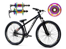 Bicicleta aro 26 Absolute Nero 5 Preto 1x7v Cubo e Roda Livre Camaleão Bicicleta aro 26 Absolute Nero 5 Preto 1x7v Cubo e Roda Livre Camaleão
