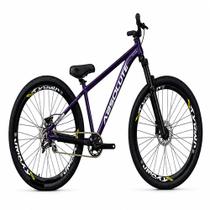 Bicicleta aro 26 Absolute Nero 5 Roxo Single Freio Hidráulico Vmaxx