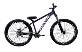 Bicicleta aro 26 Absolute Nero 5 Roxo Single Freio Hidráulico Vmaxx