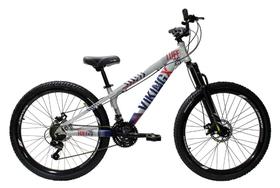 Bicicleta Aro 26 Bike Vikingx Freeride Freio a Disco