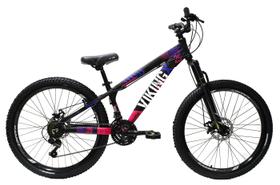 Bicicleta Aro 26 Bike Vikingx Freeride Tuff 25 Freios A Disco