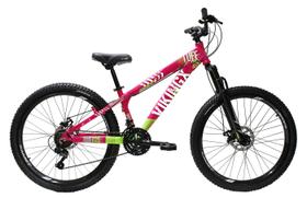 Bicicleta Aro 26 Bike Vikingx Freeride Tuff 25 Freios A Disco