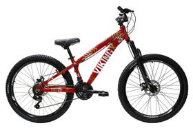 Bicicleta Aro 26 Bike Vikingx Freeride Tuff Freios A Disco