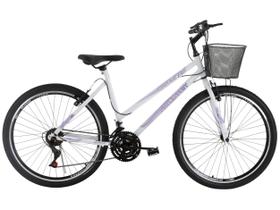 Bicicleta Aro 26 Colli Cazelle Allegra City Freio V-Brake de Aço 18 Marchas