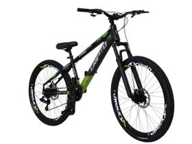 Bicicleta Aro 26 Cripto FreeRide 21 Marchas Freios a Disco Bicicleta Aro 26 Cripto FreeRide 21 Marchas Freios a Disco