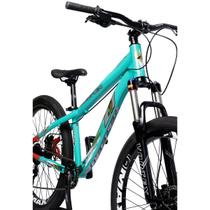 Bicicleta Aro 26 Deeper Freeride Freio Hidráulico Cassete Suspensão com Trava