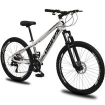 Bicicleta aro 26 Dropp Freeride Alumínio 21 Vel Marchas Câmbios Shimano Freios a disco