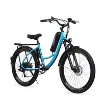 Bicicleta Aro 26 Elétrica New Urban+ 350W Câmbio 7V