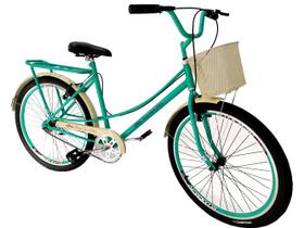 Bicicleta aro 26 feminina ceci barra forte cesta bagag mary Bicicleta aro 26 feminina ceci barra forte cesta bagag mary