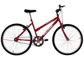 Bicicleta Aro 26 Feminina Dalannio Bike Life Sem Marcha Vermelha Bicicleta Aro 26 Feminina Dalannio Bike Life Sem Marcha Vermelha