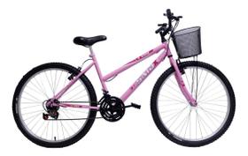 Bicicleta Aro 26 Feminina De Passeio 18 Marchas