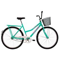 Bicicleta Aro 26 Feminina Freio no Pé CP Classic - Azul Turquesa