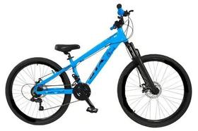 Bicicleta Aro 26 Freeride Gta Azul Importada 21v Aro Aero