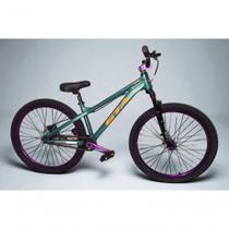 Bicicleta Aro 26 Freeride Gta Gravity Freio Hidráulico Shimano Cubo K7 Barulhento Garfo C-trava Pneu Flame - Verde Bicicleta Aro 26 Freeride Gta Gravity Freio Hidráulico Shimano Cubo K7 Barulhento Garfo C-trava Pneu Flame - Verde