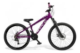 Bicicleta Aro 26 Freeride Gta Roxa 21v Câmbios Importados Aro Aero Bicicleta Aro 26 Freeride Gta Roxa 21v Câmbios Importados Aro Aero