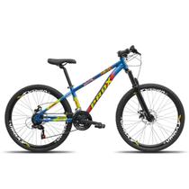 Bicicleta aro 26 Freeride PRO X Mandrake Hiten 21 Velocidades Freio a Disco Aros Vmaxx