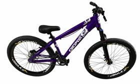 Bicicleta Aro 26 GIOS 4Trix Freeride Downhill 21v Aro Vmaxx DH Freio a Disco Garfo Suspensão Pneu Flame