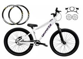 Bicicleta Aro 26 GIOS 4Trix Freio a Disco Hidráulico 21v Freeride Downhill Rodas Vmaxx Garfo Suspensão Pneu Flame Bicicleta Aro 26 GIOS 4Trix Freio a Disco Hidráulico 21v Freeride Downhill Rodas Vmaxx Garfo Suspensão Pneu Flame