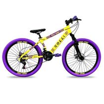 Bicicleta Aro 26 Grau 250/02 Amarelo Fosco Colli