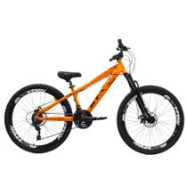 Bicicleta Aro 26 GTA Freeride Alumínio 21 Vel Freio a Disco Suspensão 80mm Bicicleta Aro 26 GTA Freeride Alumínio 21 Vel Freio a Disco Suspensão 80mm
