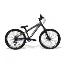 Bicicleta Aro 26 Gta Rebel Freeride 7v Single Freio A Disco Do Grau