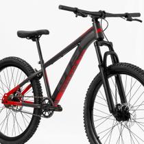Bicicleta Aro 26 Gts X-3 Freeride Freio A Disco Vermelho Bicicleta Aro 26 Gts X-3 Freeride Freio A Disco Vermelho