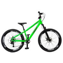 Bicicleta Aro 26 Kls Ladera Freio Disco Mono Shimano 7 Marchas