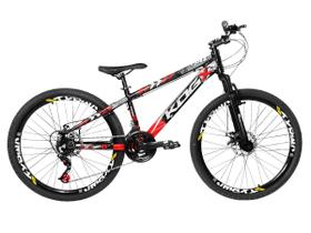 Bicicleta Aro 26 KOG 18v Disco Freeride Full X25 Tipo Viking