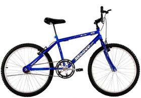 Bicicleta Aro 26 Masculina Adulto Sem Marcha Azul