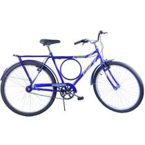 Bicicleta Aro 26 Masculina Barra Circular Freio no Pé Potenza Azul - Dalannio Bike