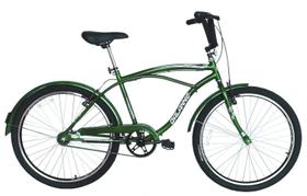 Bicicleta Aro 26 Masculina Beach Retrô Vintage Verde - Dal'annio Bike