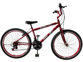 Bicicleta Aro 26 Masculina Com Marcha Freios V Brake Rodas Alumínio Aero Reforçado