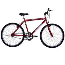 Bicicleta Aro 26 Masculina Sport Bike Cor Vermelha - Dalannio Bike