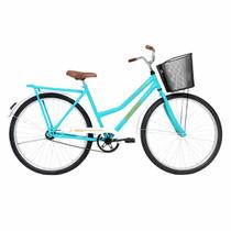 Bicicleta Aro 26 Mormaii Soberana Transporte e Passeio 1V Contra Pedal Azul Turquesa