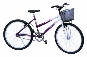 Bicicleta aro 26 onix fem s/marcha convencional cor violeta
