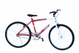 Bicicleta aro 26 onix masc s/marcha convencional cor vermelho