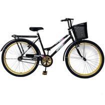 Bicicleta Aro 26 Retro Urbana Tropical Freios V Brake Rodas Alumínio Aero Reforçado - Life Pedal