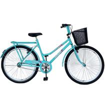 Bicicleta Aro 26 Retro Urbana Tropical Freios V Brake Rodas Alumínio Aero Reforçado