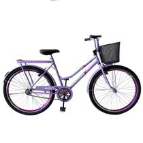 Bicicleta Aro 26 Retro Urbana Tropical Freios V Brake Rodas Alumínio Aero Reforçado Bicicleta Aro 26 Retro Urbana Tropical Freios V Brake Rodas Alumínio Aero Reforçado