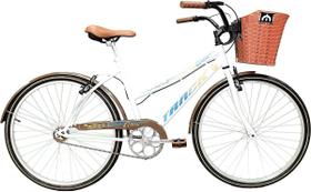 Bicicleta Aro 26 Track Bikes Classic Plus Wc Branco Marrom